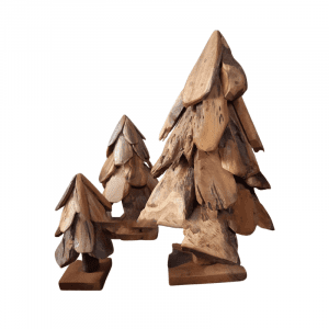 Christmas tree set of 3
