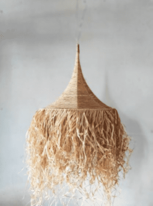 LAMP TEROMPET ANYAM RUMBAI