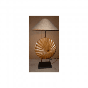Sinar teak wooden table lamp