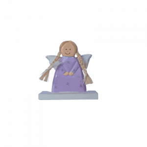 24. Angel With Stand Purple