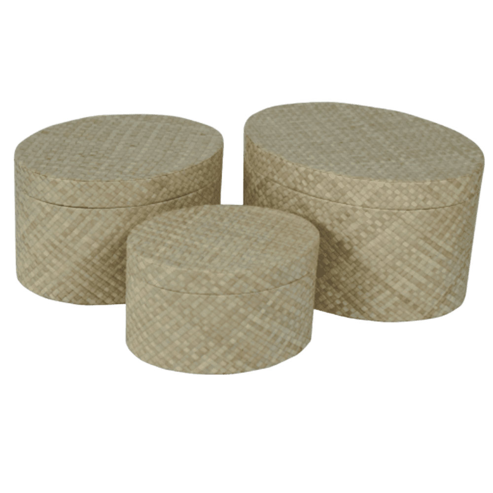 2019087 - set of 3 oval box