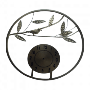 Horloge murale en laiton