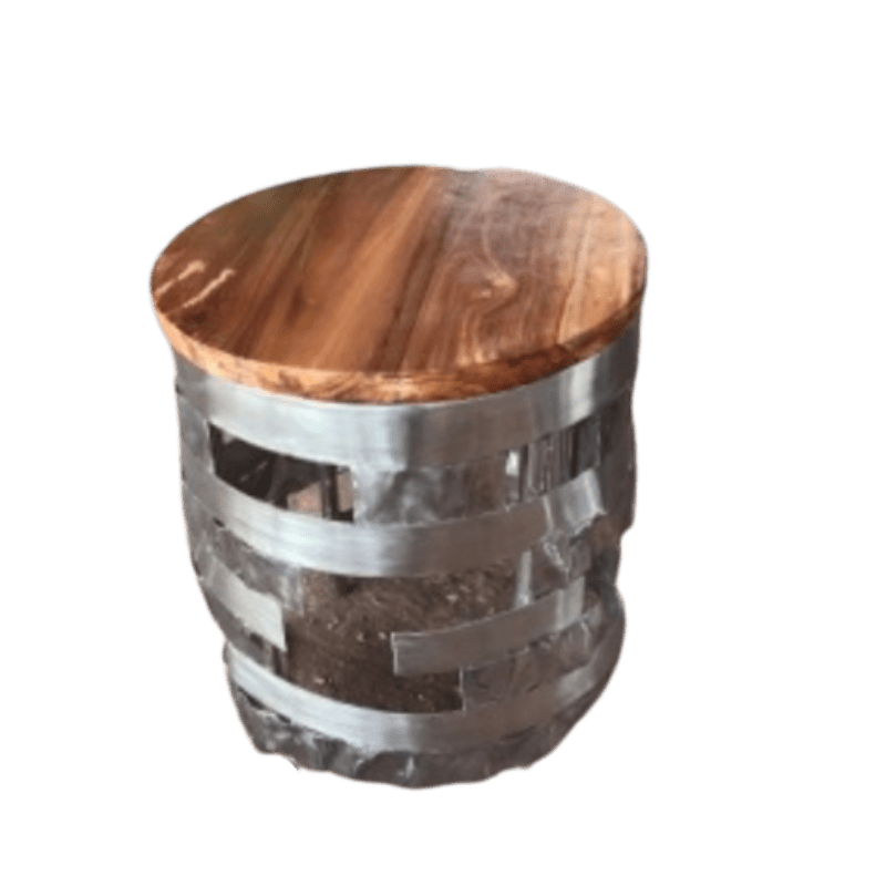 Minimalist Stainless Stool