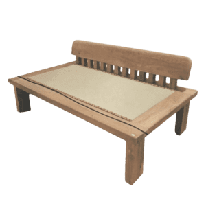 wooden seat