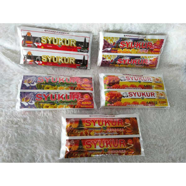 19. syukur sri bunga incense stick