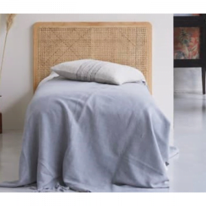Rattan headboard bed bali