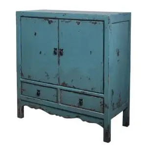 10 POLOS CABINET 2 DOOR 2 DRW - L'atelier a Bali