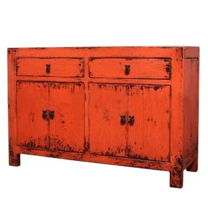 13. CABINET 2 DRW 4 DOOR - L'atelier a Bali