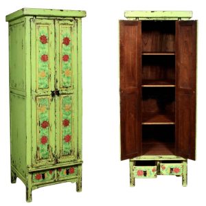 53. SLIM CABINET W MOTIF - L'atelier a Bali