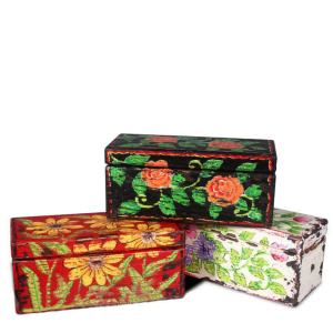 " SMALL " BOX W/ PAINTING