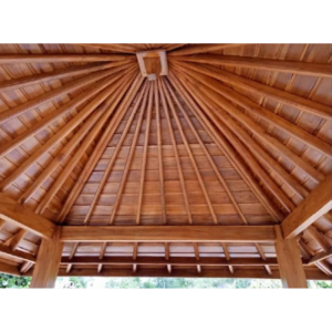 Teak Wood Gazebo with Bali Style 31 - Image 2