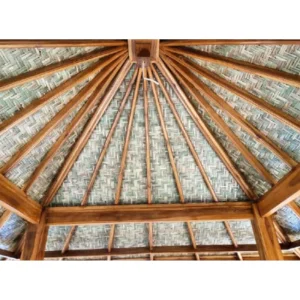 Teak Wood Gazebo with Bali Style 45 - Image 2