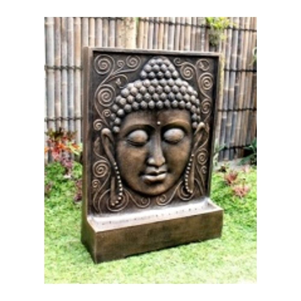 Buddha face long ears water fountain 150cm