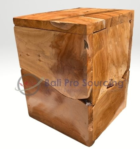 Wood stool