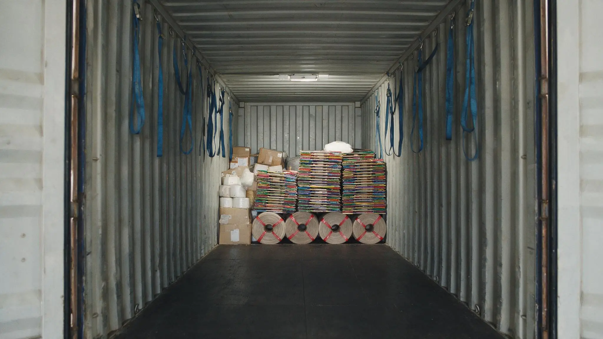Container port for less than container load shipping