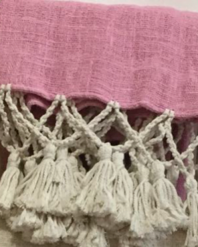 Pink Throw